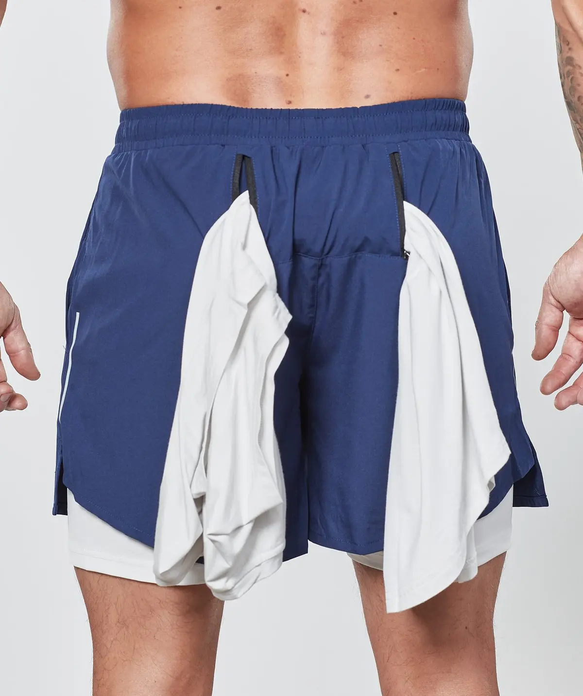 Men's Running Shorts 2 in 1 Gym Track Pants with Towel Zipper Elastic Waist Basketball Jogging Workout Fitness Pants Shorts
Men's Running Shorts 2 in 1 Gym Track Pants with Towel Zipper Elastic Waist Basketball Jogging Workout Fitness Pants Shorts