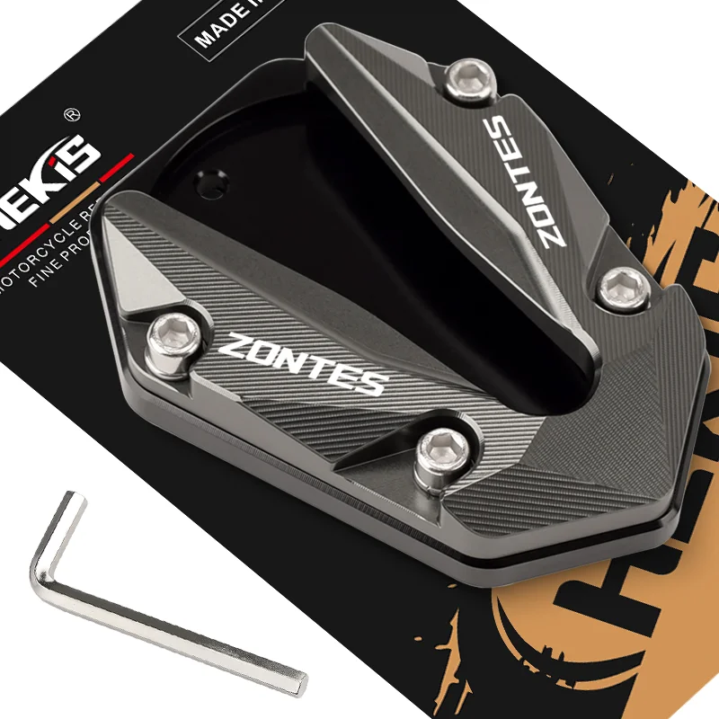Chekis подходит для деталей модификации мотоцикла Zontes 703F, увеличителя боковой подставки, расширительной площадки шасси с боковой опорой, боковой помощи при ударах
Chekis подходит для деталей модификации мотоцикла Zontes 703F, увеличителя боковой подставки, расширительной площадки шасси с боковой опорой, боковой помощи при ударах