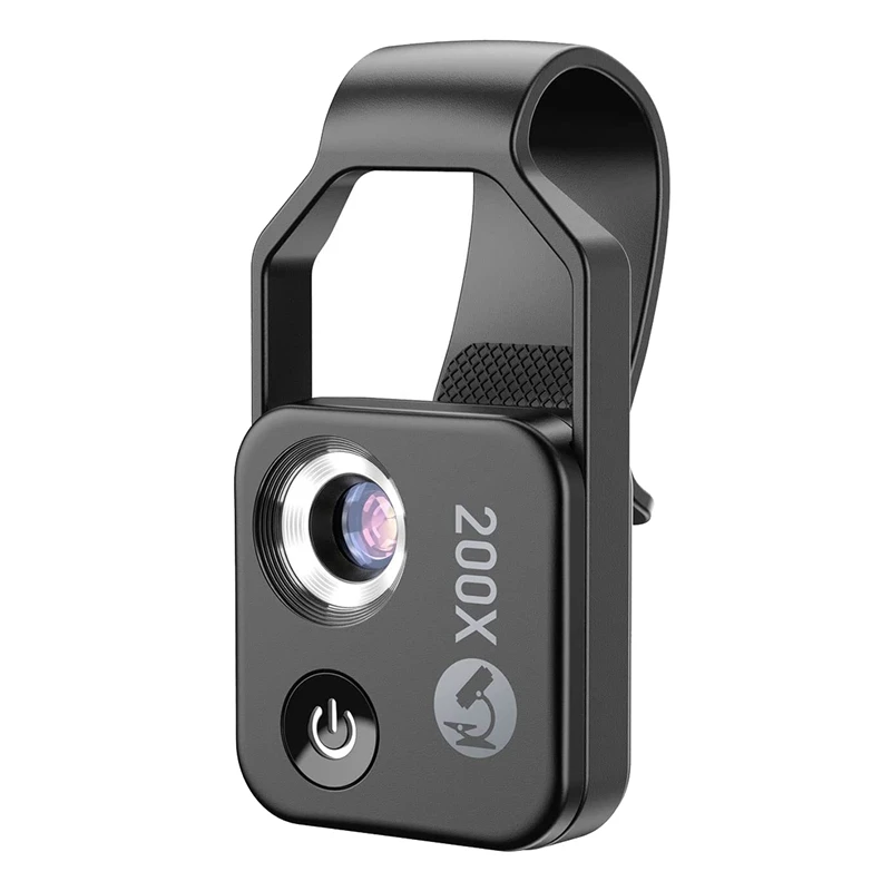200X Phone Microscope With CPL Lens,Pocket Smartphone Digital Microscope For Phone, Magnifying Microscope With LED Light 
200X Phone Microscope With CPL Lens,Pocket Smartphone Digital Microscope For Phone, Magnifying Microscope With LED Light