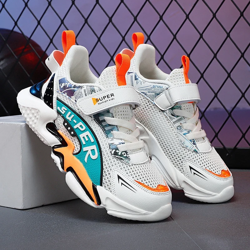 2022 New Kids Sneakers for Boy Soft Sole Running Shoes Children Mesh Breathable Sport Shoes Boys Designer Teenage Shoe Boy
2022 New Kids Sneakers for Boy Soft Sole Running Shoes Children Mesh Breathable Sport Shoes Boys Designer Teenage Shoe Boy