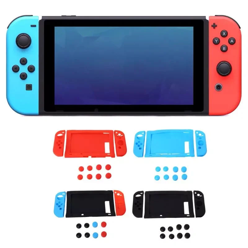 11 in 1 Protective Sink Cover Case Cap Set Soft Silicone Shockproof Anti-Wear Replacement for nintendo switch Console NS
11 in 1 Protective Sink Cover Case Cap Set Soft Silicone Shockproof Anti-Wear Replacement for nintendo switch Console NS