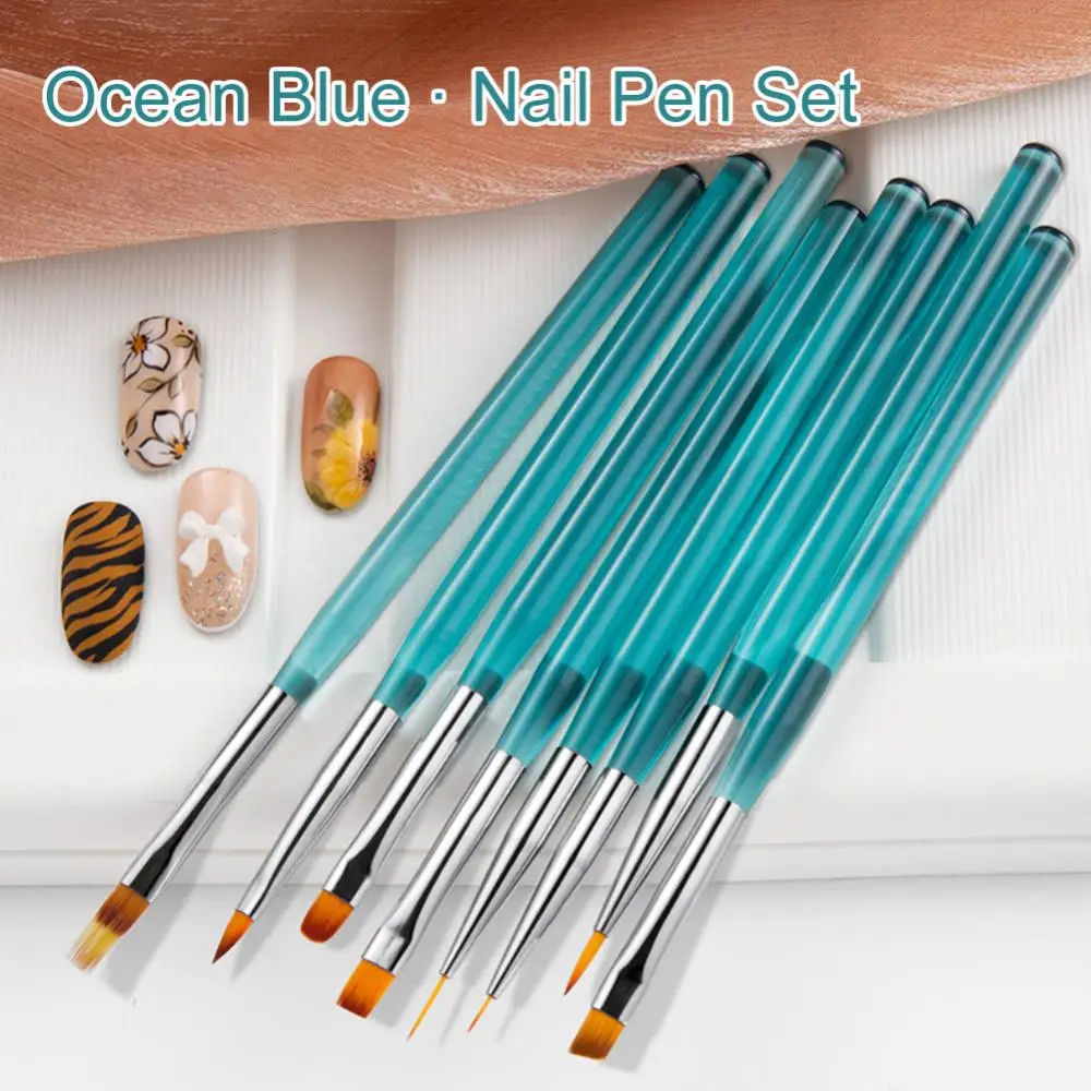 1pc Nail Gel Brush Manicure Acrylic UV Gel Extension Pen Nail Polish Painting Drawing Liner Nail Brush Nail Art Salon Acrylic
1pc Nail Gel Brush Manicure Acrylic UV Gel Extension Pen Nail Polish Painting Drawing Liner Nail Brush Nail Art Salon Acrylic