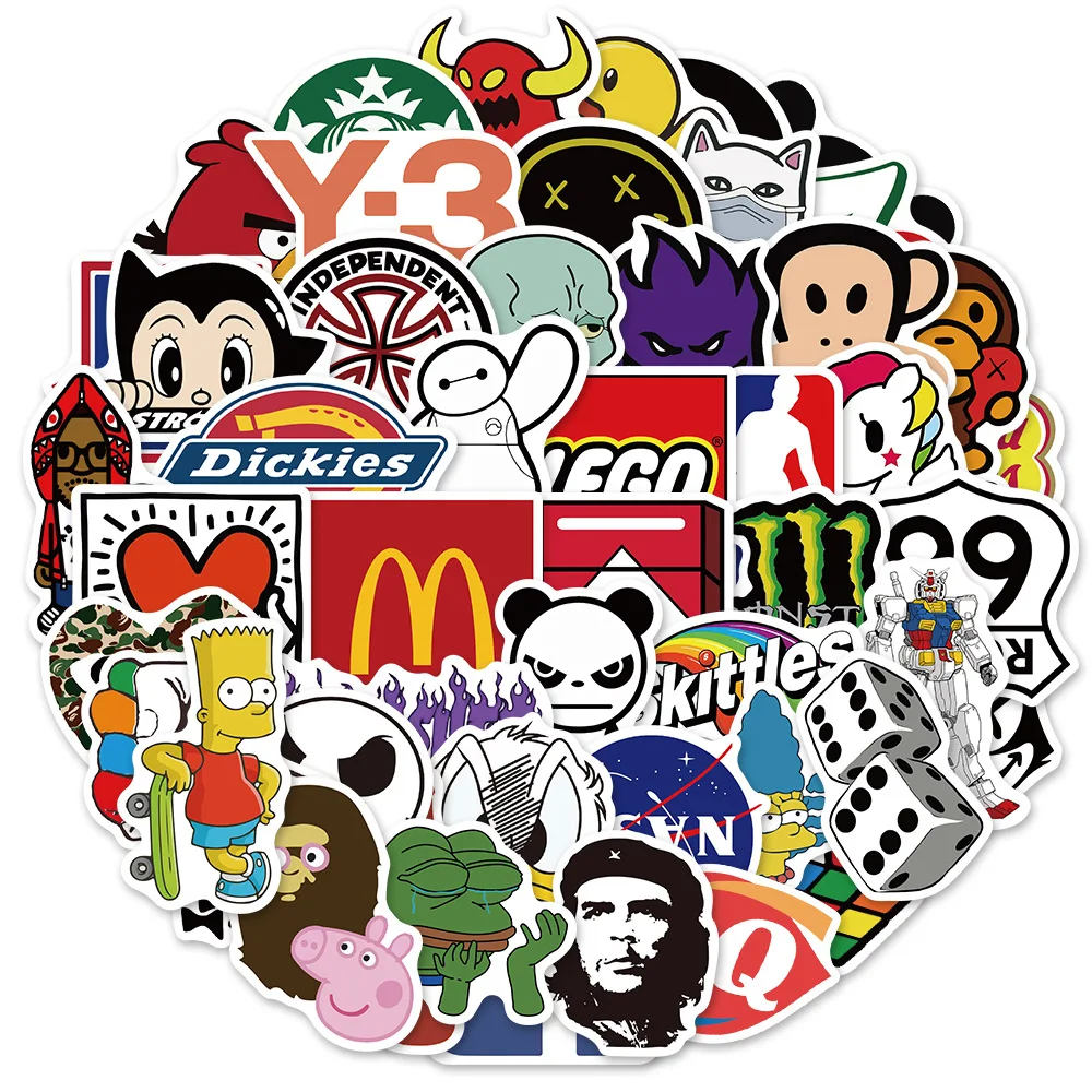 50PCS Cool Street Fashion Logo Graffiti Stickers Aesthetic Laptop Skateboard Phone Waterproof Decal Sticker Pack Kid Toy
50PCS Cool Street Fashion Logo Graffiti Stickers Aesthetic Laptop Skateboard Phone Waterproof Decal Sticker Pack Kid Toy