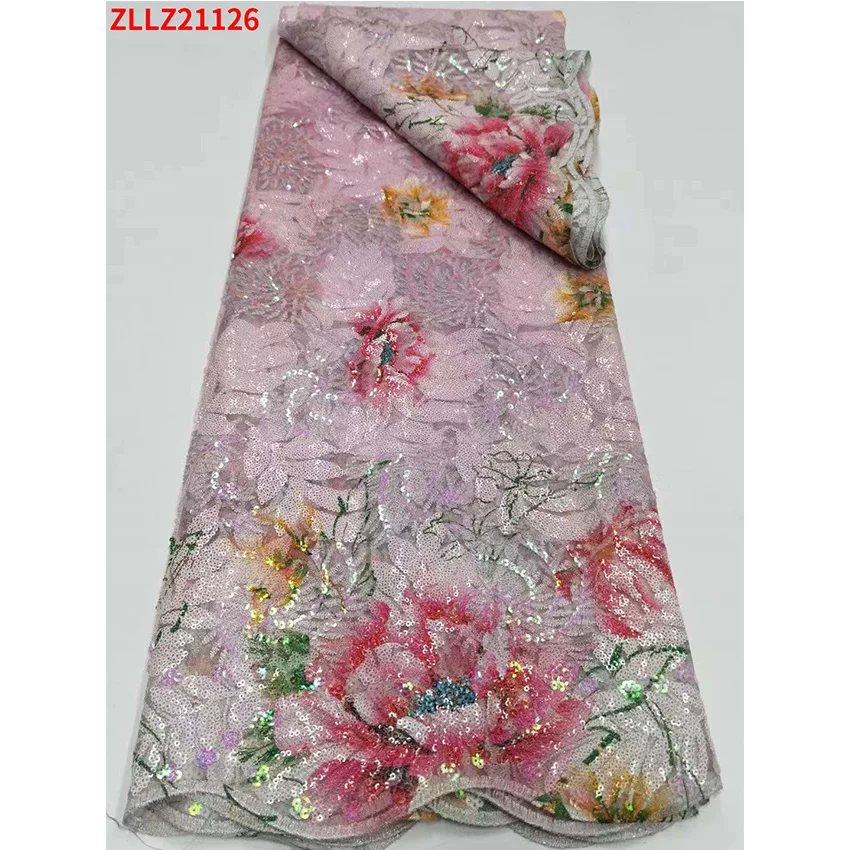 Fashion Nigerian Sequin color embroidery Eco-Friendly fabric Fine African French Net Tulle Lace For Wedding Party ZLLZ21126
Fashion Nigerian Sequin color embroidery Eco-Friendly fabric Fine African French Net Tulle Lace For Wedding Party ZLLZ21126