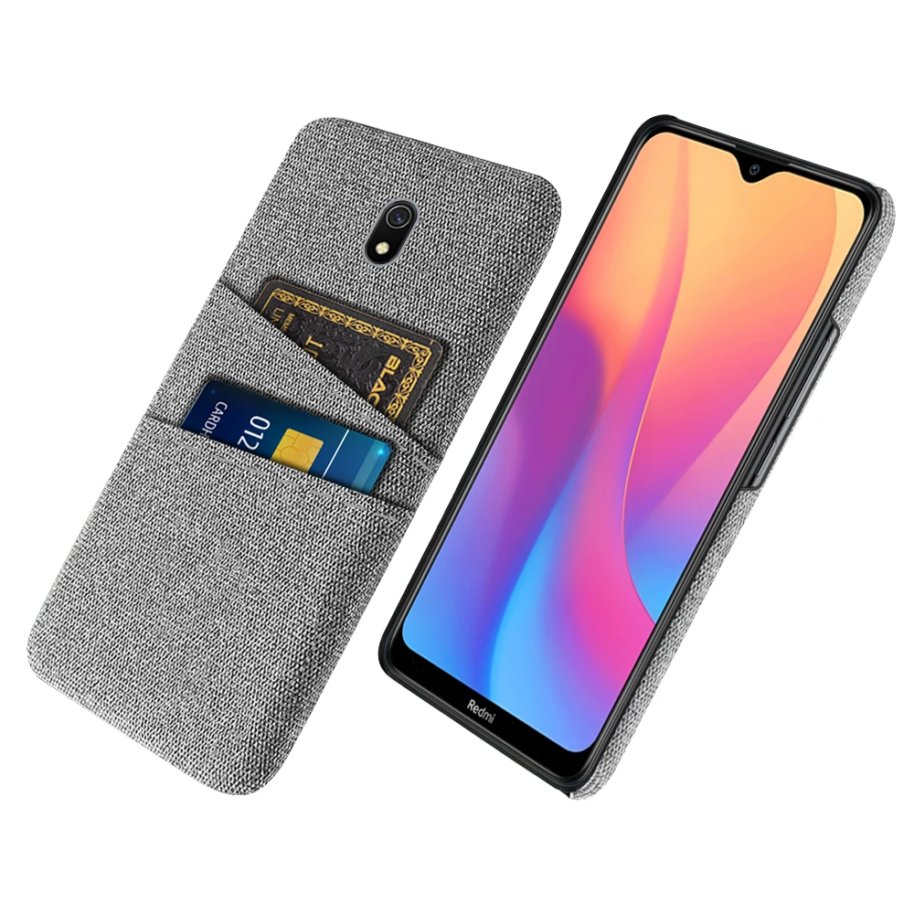 Cloth Case For Redmi 8A Soft-Touch Fabric + Card Slots Cover For Redmi8A Coque For Redmi 8A Funda MZB8458IN M1908C3KG M1908C3KH
Cloth Case For Redmi 8A Soft-Touch Fabric + Card Slots Cover For Redmi8A Coque For Redmi 8A Funda MZB8458IN M1908C3KG M1908C3KH