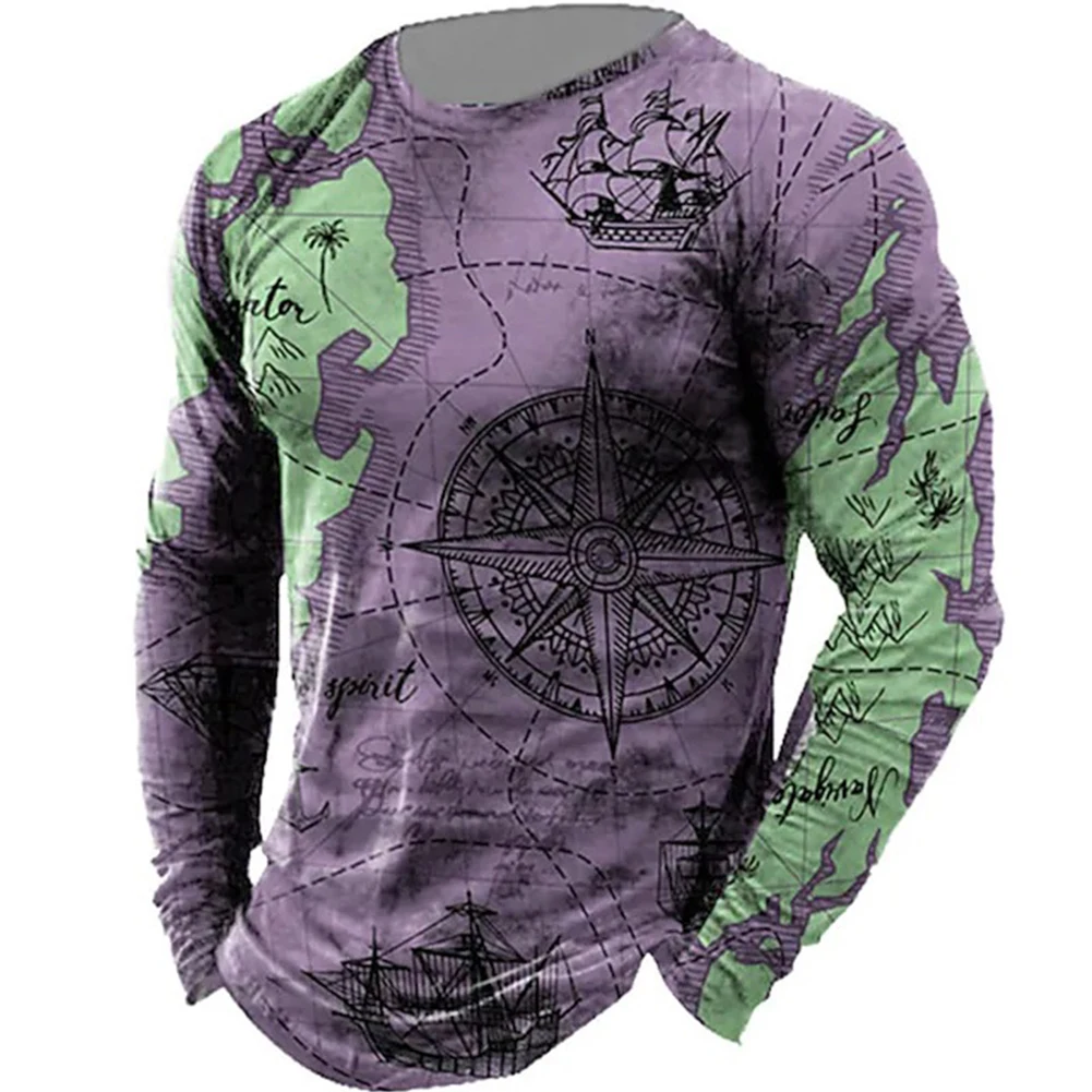 Fashion Men Autumn Spring Navigation Map Printed T-Shirt Casual Crew Neck Long Sleeve Muscle Pullover Tops T Shirts Tees Male
Fashion Men Autumn Spring Navigation Map Printed T-Shirt Casual Crew Neck Long Sleeve Muscle Pullover Tops T Shirts Tees Male