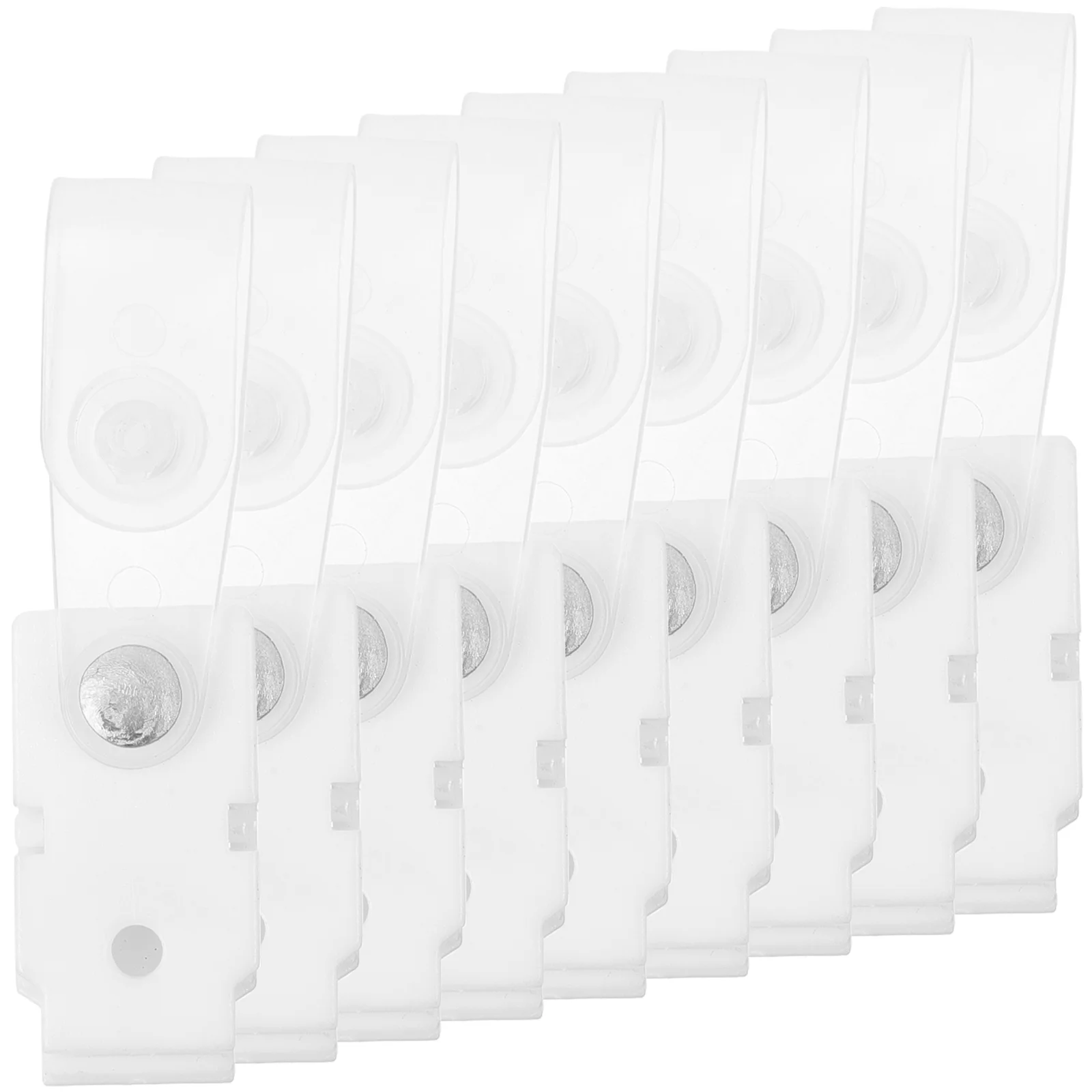 20 Pcs Id Badges Shoulder Strap Clips Name Tag Label Folder White Acrylic Plastic Work
20 Pcs Id Badges Shoulder Strap Clips Name Tag Label Folder White Acrylic Plastic Work