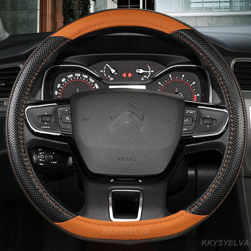 Чехол на руль D-типа для Citroen C3 II III 2009 - 2019 2020 C3 AIRCROSS 2017 2018 2019 2020 2021 Berlingo 3 C4 Picasso 2 
Чехол на руль D-типа для Citroen C3 II III 2009 - 2019 2020 C3 AIRCROSS 2017 2018 2019 2020 2021 Berlingo 3 C4 Picasso 2