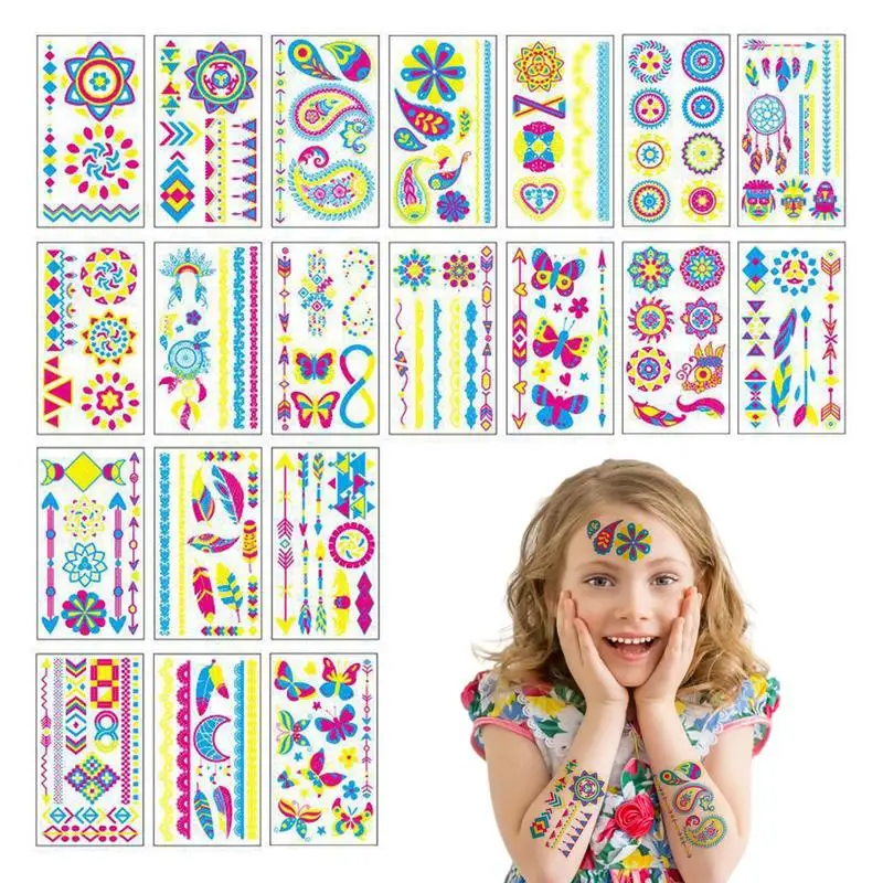 Neon Tattoos Flashing Neon Temporary Tattoos 20Pcs Flash Tattoos Ladies Girls Body Art Party Decorations Assorted Designs For
Neon Tattoos Flashing Neon Temporary Tattoos 20Pcs Flash Tattoos Ladies Girls Body Art Party Decorations Assorted Designs For