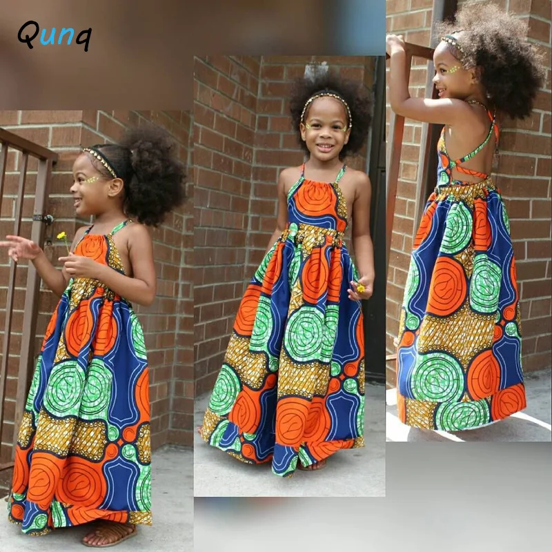 Qunq Summer New Ins Girls Bohemian Style Appliques Sleeveless Halter Dress Children Trend Lovely Casual Kids Clothing Age 3T-8T
Qunq Summer New Ins Girls Bohemian Style Appliques Sleeveless Halter Dress Children Trend Lovely Casual Kids Clothing Age 3T-8T