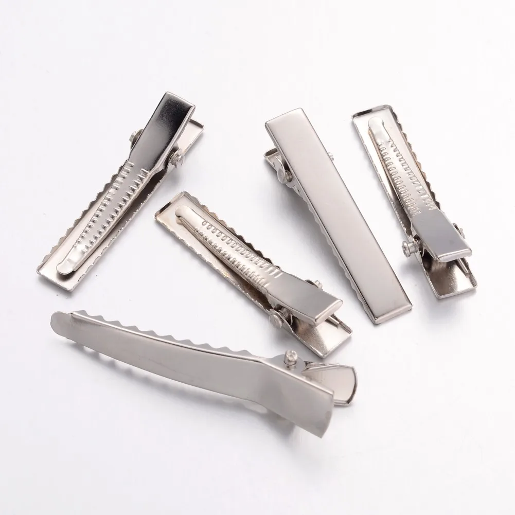 1600pcs Platinum Iron Flat Alligator Hair Clip Findings DIY Hair Accessories Making 34mm
1600pcs Platinum Iron Flat Alligator Hair Clip Findings DIY Hair Accessories Making 34mm