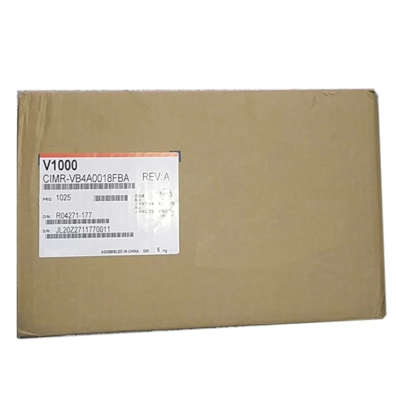 Tier: High Potential Seller {new original} Official Warranty 2 Years CIMR-VB4A0018FBA 5.5KW 380V V1000 Inverter
Tier: High Potential Seller {new original} Official Warranty 2 Years CIMR-VB4A0018FBA 5.5KW 380V V1000 Inverter
