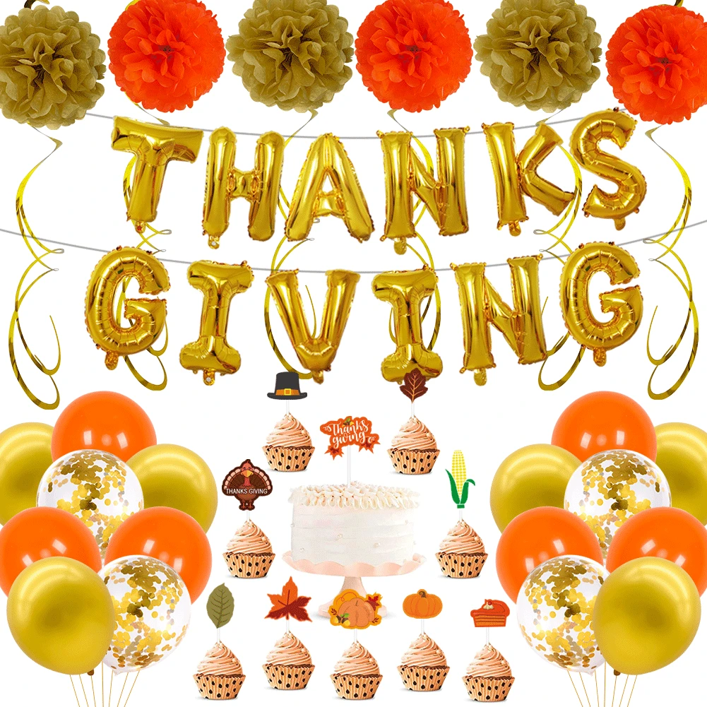 Thanksgiving Balloon Party Balloon wholesale interior decoration scene layout 16 inch letters happy Thanksgiving balloon
Thanksgiving Balloon Party Balloon wholesale interior decoration scene layout 16 inch letters happy Thanksgiving balloon