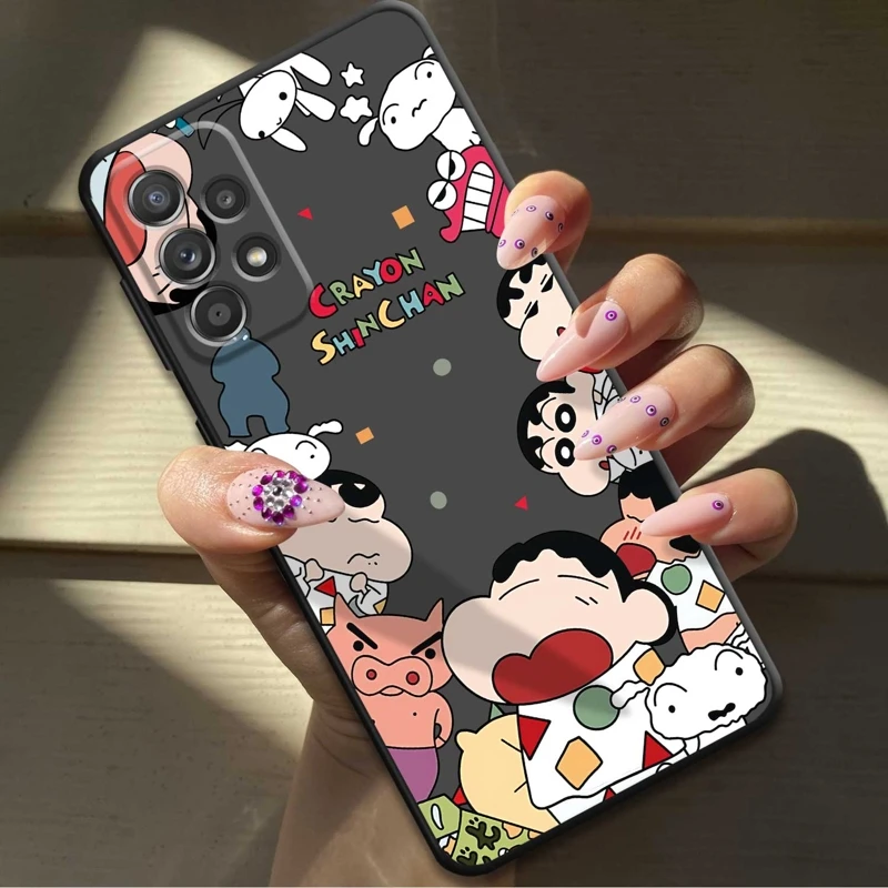 Для Samsung Galaxy A33 A23 A21s A32 4G 5g A51 A52 A53 A73 A33 A72 A22 A23 A71 A31 A54 Crayon Shin-chan японский мультяшный чехол
Для Samsung Galaxy A33 A23 A21s A32 4G 5g A51 A52 A53 A73 A33 A72 A22 A23 A71 A31 A54 Crayon Shin-chan японский мультяшный чехол