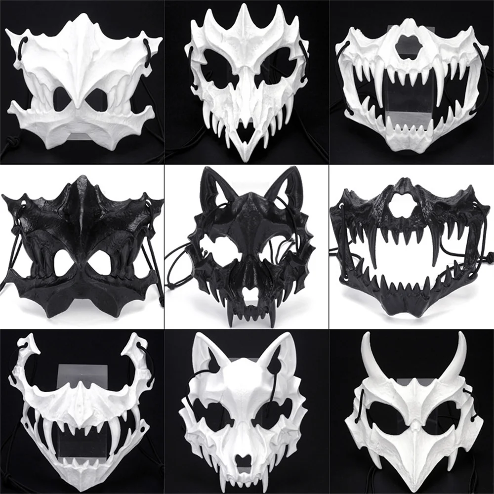 1pcs Unisex Half-face Plastic Mask Costume Props Horror Halloween Costume Props Party Stage Show Mask Cosplay Props 
1pcs Unisex Half-face Plastic Mask Costume Props Horror Halloween Costume Props Party Stage Show Mask Cosplay Props