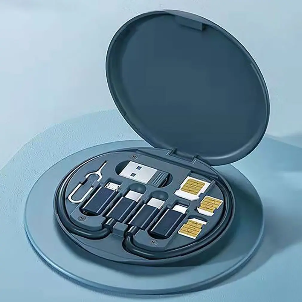 60W USB Data Fast Cable Micro USB Charge Line Mini Digital Multi-function Charging Cable Storage Box With Retrieve Card Pin
60W USB Data Fast Cable Micro USB Charge Line Mini Digital Multi-function Charging Cable Storage Box With Retrieve Card Pin