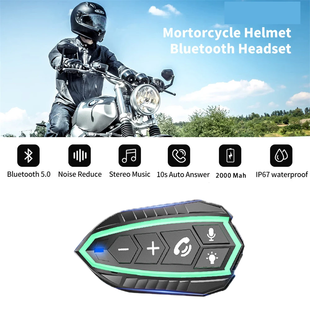 Новинка 2022, гарнитура для мотоциклетного шлема, Bluetooth, беспроводные наушники с громкой связью и защитой от помех, водонепроницаемые мотоцик...
Новинка 2022, гарнитура для мотоциклетного шлема, Bluetooth, беспроводные наушники с громкой связью и защитой от помех, водонепроницаемые мотоцик...