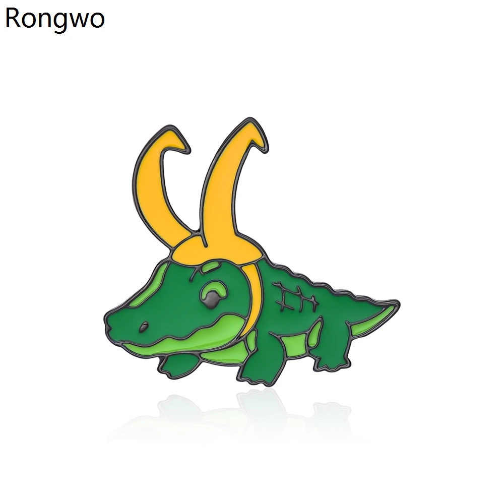 Rongwo Movies Crocodile Loki Enamel Brooch Cute Lapel Backpack Jacket Badge Cosplay Jewelry Gift for Women Men Fans
Rongwo Movies Crocodile Loki Enamel Brooch Cute Lapel Backpack Jacket Badge Cosplay Jewelry Gift for Women Men Fans