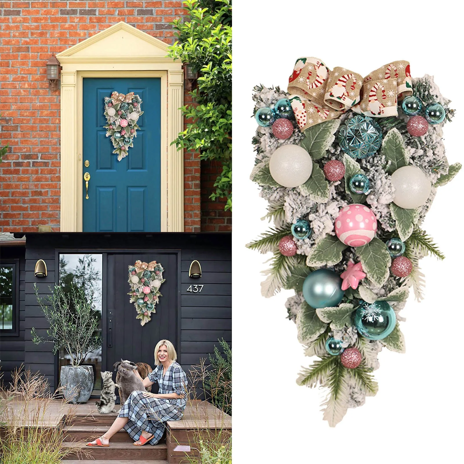 Зимние венки, зимние венки, зимний венок, новинка 2022, Рождественский венок, украшения для елки вверх дном, украшение для рождественских шаро...
Зимние венки, зимние венки, зимний венок, новинка 2022, Рождественский венок, украшения для елки вверх дном, украшение для рождественских шаро...