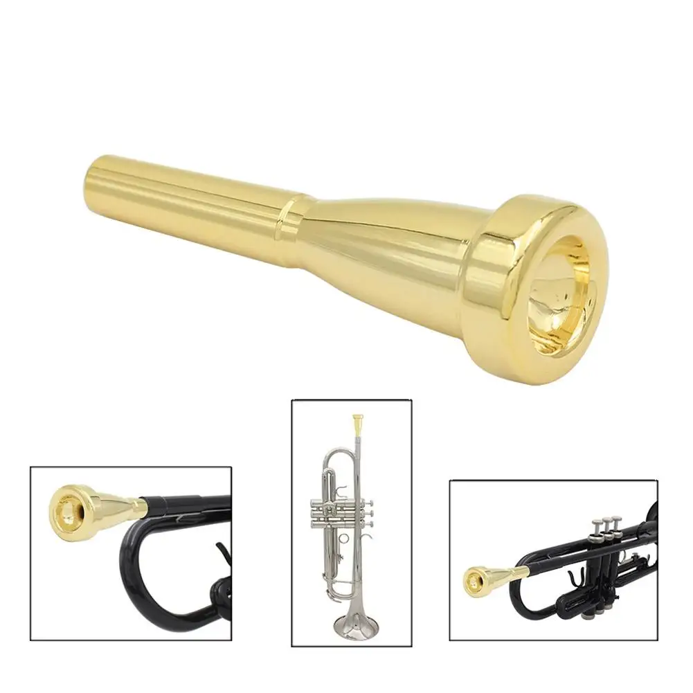 3C/7C Trumpet Mouthpiece Premium Material Mouthpiece Musical Instrument Replacement Parts For Beginners Professional Players
3C/7C Trumpet Mouthpiece Premium Material Mouthpiece Musical Instrument Replacement Parts For Beginners Professional Players