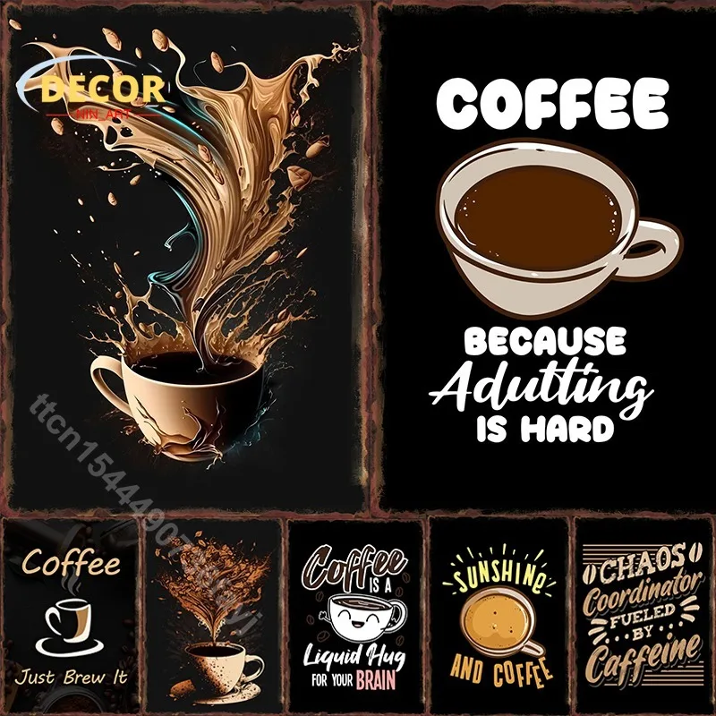 Coffee Fantasy Splash Metal Poster Cocktail Vintage Tin Sign Bar Restaurant Wall Art Plaque for Modern Home Room Decor Aesthetic
Coffee Fantasy Splash Metal Poster Cocktail Vintage Tin Sign Bar Restaurant Wall Art Plaque for Modern Home Room Decor Aesthetic