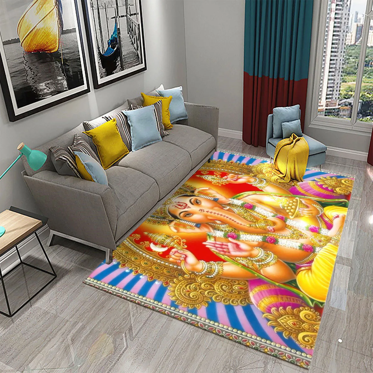 3D Ganesha Carpets Indian God Religion Rugs for Living Room Bedroom Decor Floor Area Rug Mat Kitchen Bathroom Non-slip Area Mat
3D Ganesha Carpets Indian God Religion Rugs for Living Room Bedroom Decor Floor Area Rug Mat Kitchen Bathroom Non-slip Area Mat