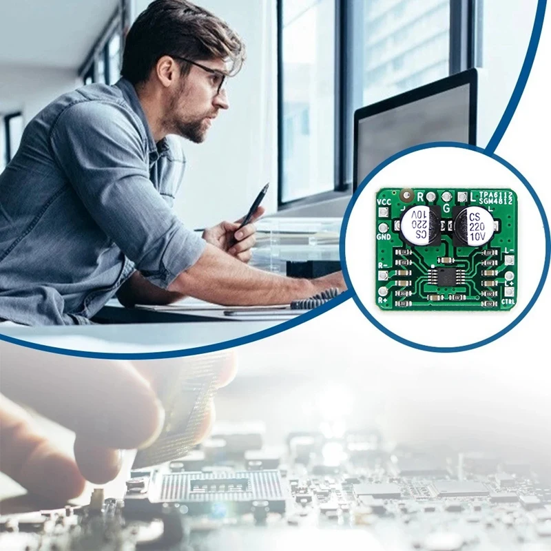 Headphone Amplifier Board 150 MW Audio Differential Balanced TPA6112 & SGM4812 HIFI Amp Module Speaker Module
Headphone Amplifier Board 150 MW Audio Differential Balanced TPA6112 & SGM4812 HIFI Amp Module Speaker Module