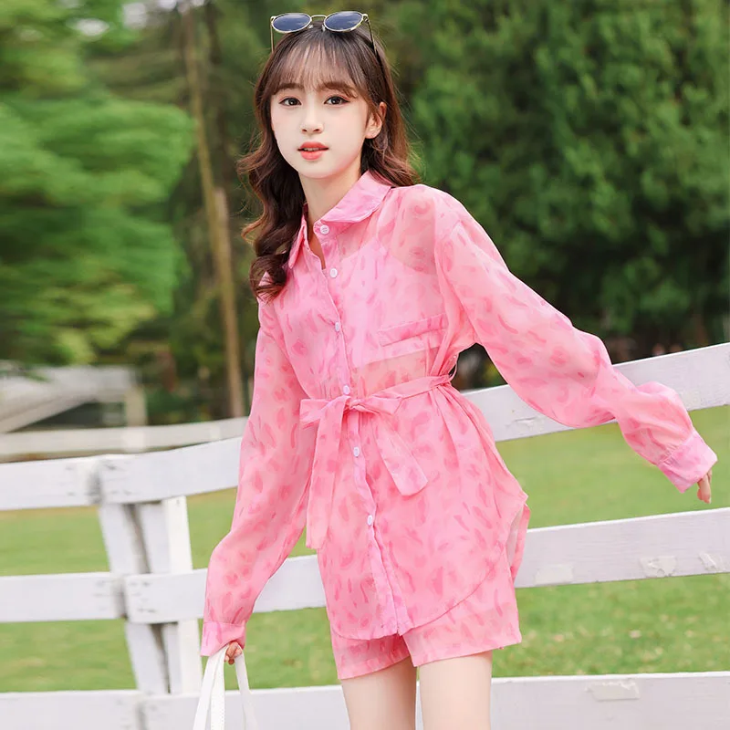 Summer Girls Outfits Children Pink Sets Long Sleeve Thin Shirts Shorts 2pcs Summer Clothes Teenage Costume 6 7 8 9 10 11 12 14 Y
Summer Girls Outfits Children Pink Sets Long Sleeve Thin Shirts Shorts 2pcs Summer Clothes Teenage Costume 6 7 8 9 10 11 12 14 Y