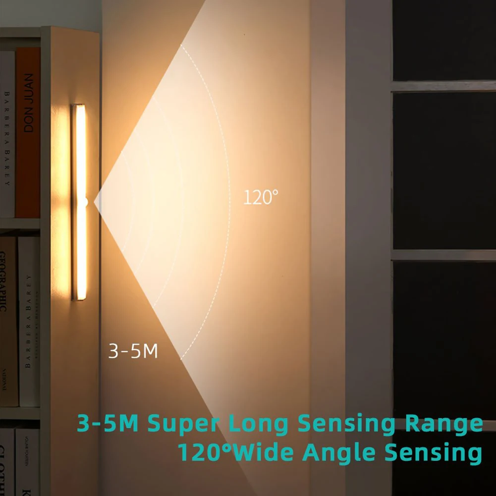 100Mm Warm Light Lamp Cabinet Wireless LED Closet Light PIR Motion Rechargeable Strip Sensor USB Home Decorations
100Mm Warm Light Lamp Cabinet Wireless LED Closet Light PIR Motion Rechargeable Strip Sensor USB Home Decorations