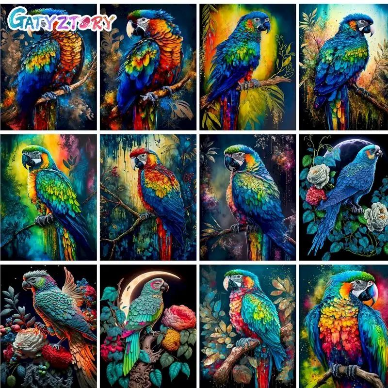 GATYZTORY Pictures By Number Parrot Gift Drawing On Canvas Painting By Numbers Animals Home Decoration DIY Frame 60X75cm
GATYZTORY Pictures By Number Parrot Gift Drawing On Canvas Painting By Numbers Animals Home Decoration DIY Frame 60X75cm