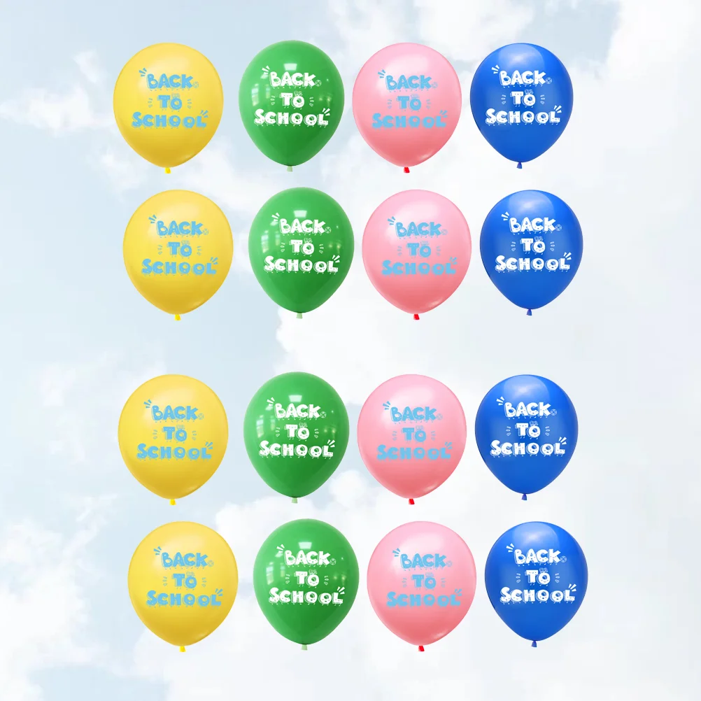 40pcs Back to School Balloons Party Colorful Decorative Latex Balloons Layout Balloons (Random Pattern)
40pcs Back to School Balloons Party Colorful Decorative Latex Balloons Layout Balloons (Random Pattern)