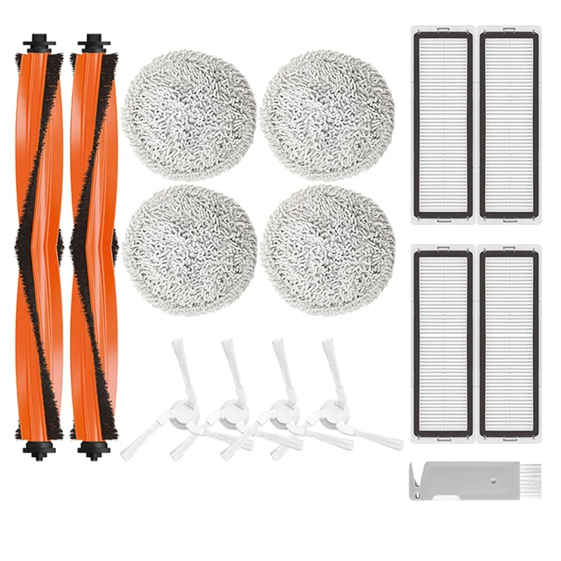Main Side Brush HEPA Filter And Mop Pad Replacement Accessories For Xiaomi STYTJ06ZHM / Mijia Pro Vacuum Cleaner
Main Side Brush HEPA Filter And Mop Pad Replacement Accessories For Xiaomi STYTJ06ZHM / Mijia Pro Vacuum Cleaner
