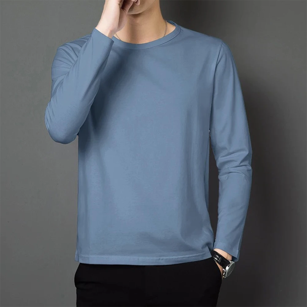Comfy Fashion Mens T-shirt Mens Top Pure Color Regular Slim Fit Undershirt Workout Tee Activewear Blouse Casual
Comfy Fashion Mens T-shirt Mens Top Pure Color Regular Slim Fit Undershirt Workout Tee Activewear Blouse Casual