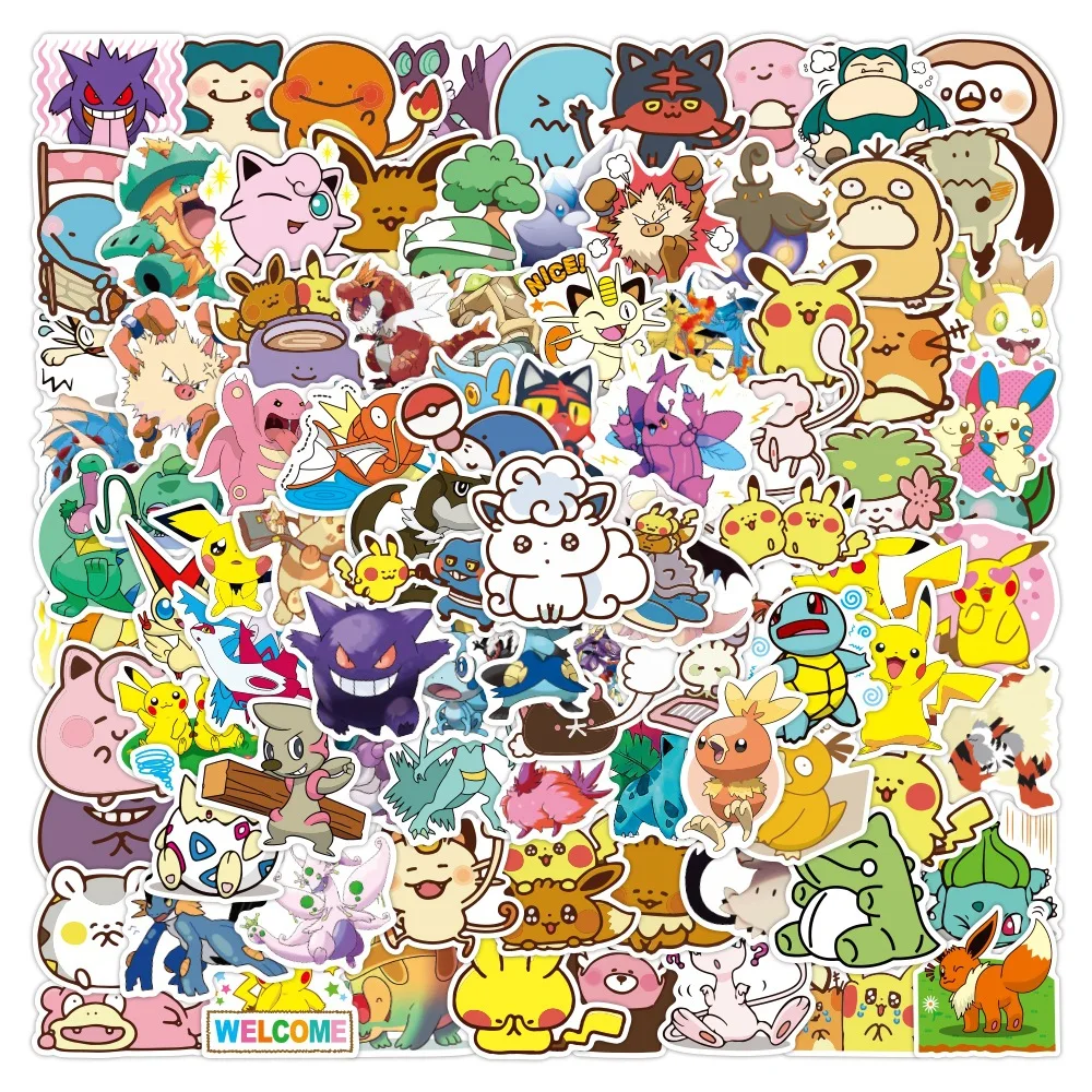 10/30/50pcs Pokmon Stickers Anime Stickers Graffiti Cartoon Stickers for Laptop Stickers Skateboard Guitar Sticker Decal Toy
10/30/50pcs Pokmon Stickers Anime Stickers Graffiti Cartoon Stickers for Laptop Stickers Skateboard Guitar Sticker Decal Toy