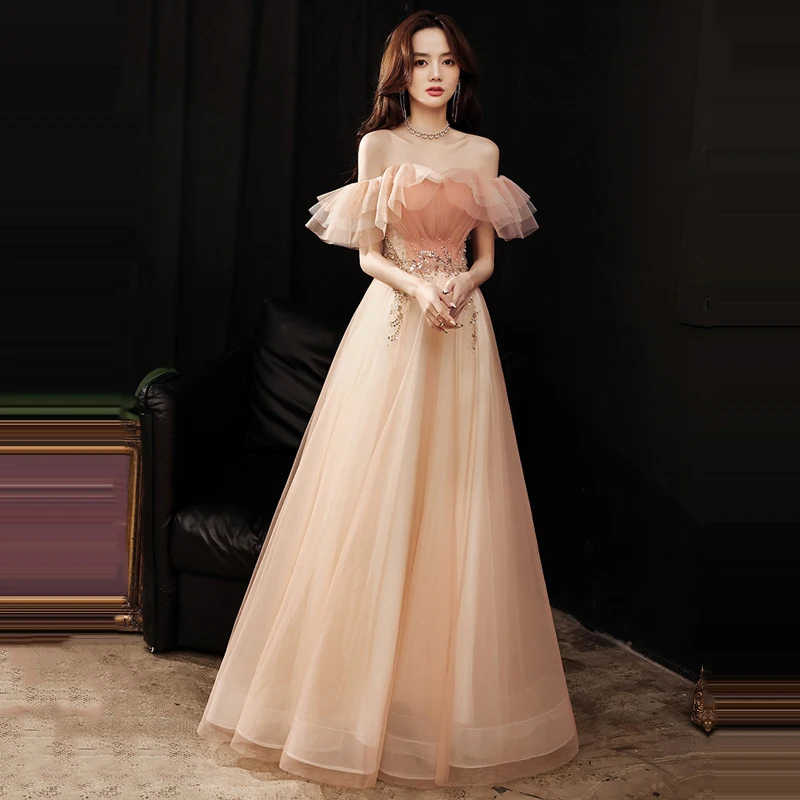 LAMYA Elegant Pink A Line Evening Dresses Boat Neck Appliques Prom Dress Plus Size Simple Robe De Soire
LAMYA Elegant Pink A Line Evening Dresses Boat Neck Appliques Prom Dress Plus Size Simple Robe De Soire