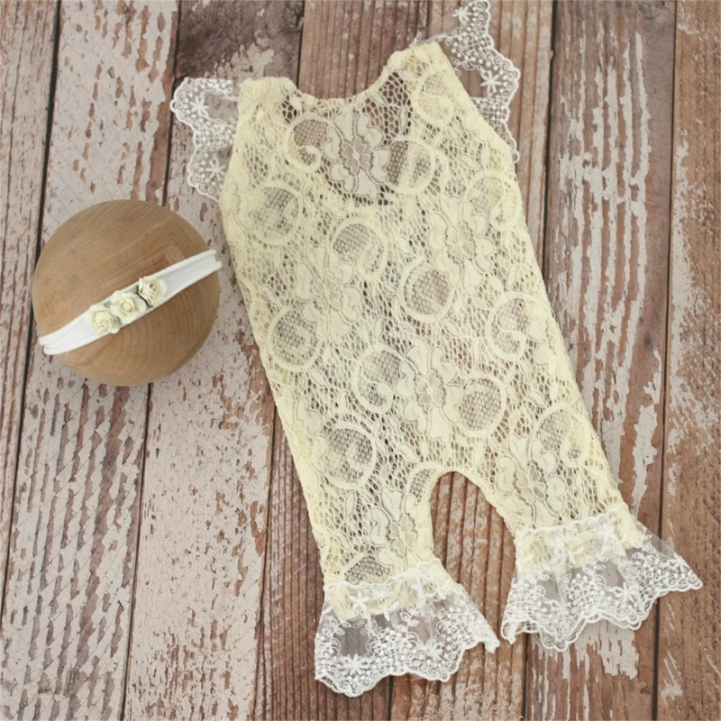 HUYU Baby Photography Props with Flower Headband Baby Photo Props Bodysuit Outfit
HUYU Baby Photography Props with Flower Headband Baby Photo Props Bodysuit Outfit