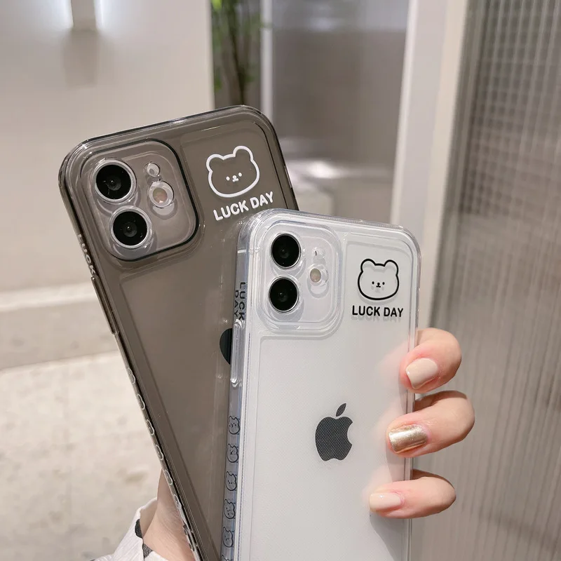 Creative Side Simple Cute Bear Couple Mobile Phone Case iphone11promax12 13 Pro Max Mini X Xs 7 8 P Xr All-inclusive Soft Shell
Creative Side Simple Cute Bear Couple Mobile Phone Case iphone11promax12 13 Pro Max Mini X Xs 7 8 P Xr All-inclusive Soft Shell