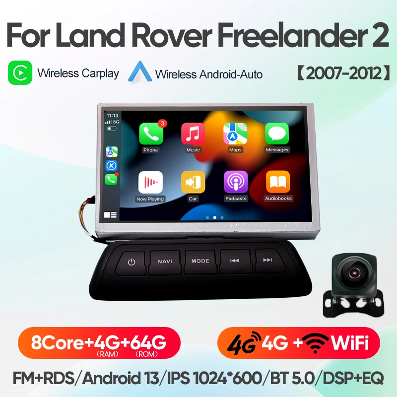 Android 13 для LAND ROVER FREELANDER 2 2006-2012 Автомобильный радиоприемник Мультимедийный плеер Автомобильная электроника Bluetooth DSP BT4G WIFI
Android 13 для LAND ROVER FREELANDER 2 2006-2012 Автомобильный радиоприемник Мультимедийный плеер Автомобильная электроника Bluetooth DSP BT4G WIFI
