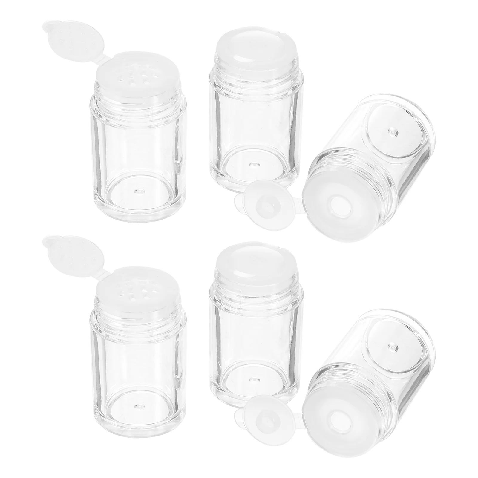 6Pcs Glitter Powder Bottle Powder Container Open-hole Bottle Plastic Bottle for Outside
6Pcs Glitter Powder Bottle Powder Container Open-hole Bottle Plastic Bottle for Outside