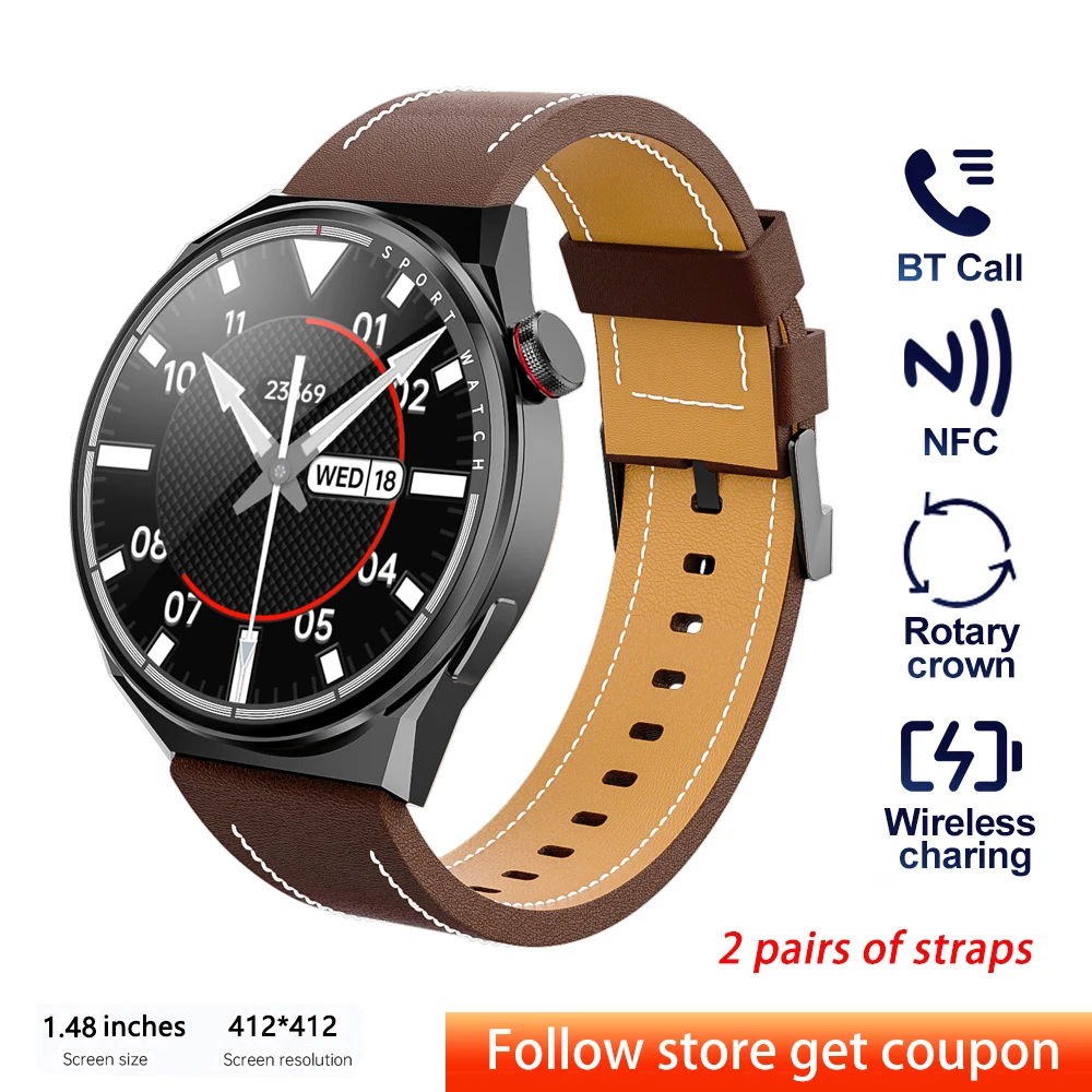 Z3 Smart Watch Men Watch Bluetooth Call Smartwatch 1.48 Inch HD Screen Fitness Bracelet PK DT3 Mate Wristwatch Electronic Clock
Z3 Smart Watch Men Watch Bluetooth Call Smartwatch 1.48 Inch HD Screen Fitness Bracelet PK DT3 Mate Wristwatch Electronic Clock