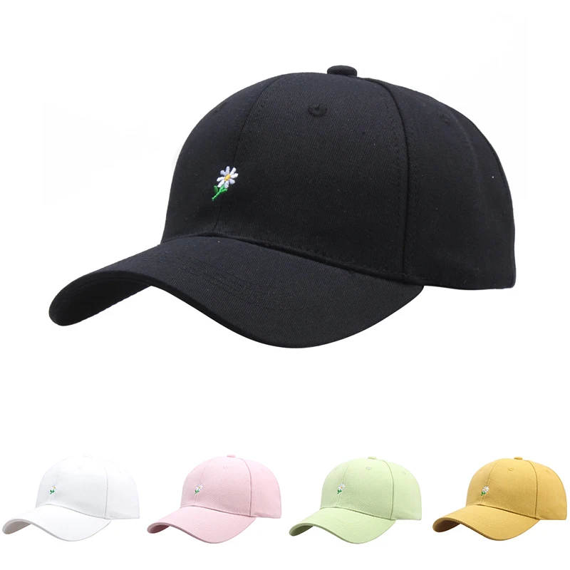 Fashion Flower Embroidery Baseball Caps for Men Women Spring Daisy Cotton Snapback Cap Unisex Outdoor Hip Hop Sun Dad Hats
Fashion Flower Embroidery Baseball Caps for Men Women Spring Daisy Cotton Snapback Cap Unisex Outdoor Hip Hop Sun Dad Hats