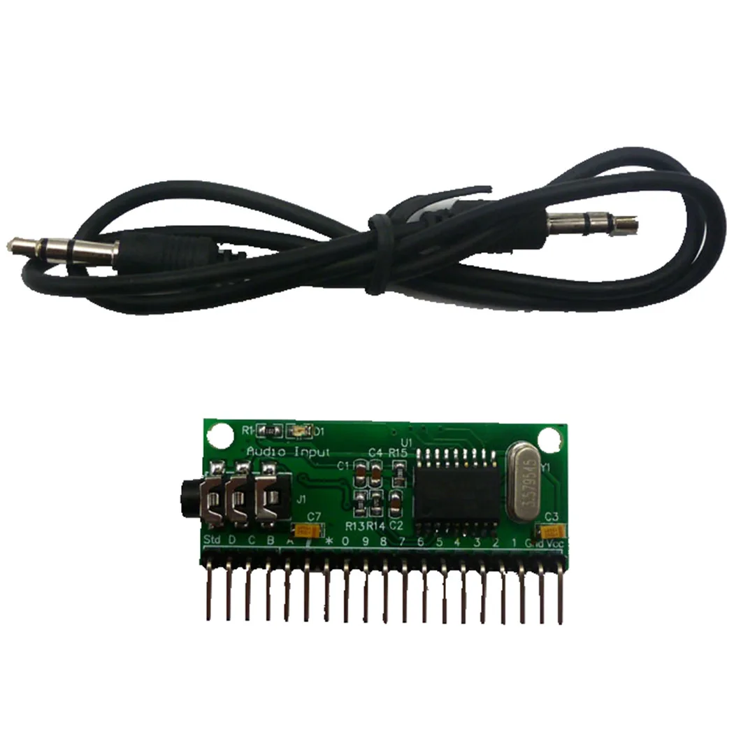 16 Channel DTMF MT8870 Audio Decoder Phone Voice Decoding Controller Module 3.5mm Jack For Smart Home Automation Home Relay
16 Channel DTMF MT8870 Audio Decoder Phone Voice Decoding Controller Module 3.5mm Jack For Smart Home Automation Home Relay