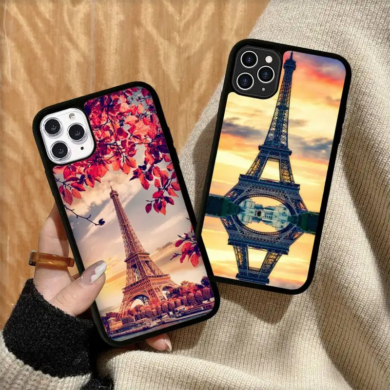 Paris Eiffel Tower Phone Case Silicone PC+TPU Case for iPhone 11 12 13 Pro Max 8 7 6 Plus X SE XR Hard Fundas
Paris Eiffel Tower Phone Case Silicone PC+TPU Case for iPhone 11 12 13 Pro Max 8 7 6 Plus X SE XR Hard Fundas