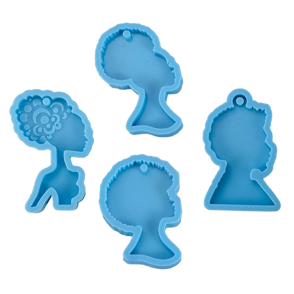 Keychain Silicone Mold Molds Pendant Mould Jewelry Resin Casting Clay Diy Woman Chocolate Tray Afro Cake Candy Epoxy Charm
Keychain Silicone Mold Molds Pendant Mould Jewelry Resin Casting Clay Diy Woman Chocolate Tray Afro Cake Candy Epoxy Charm