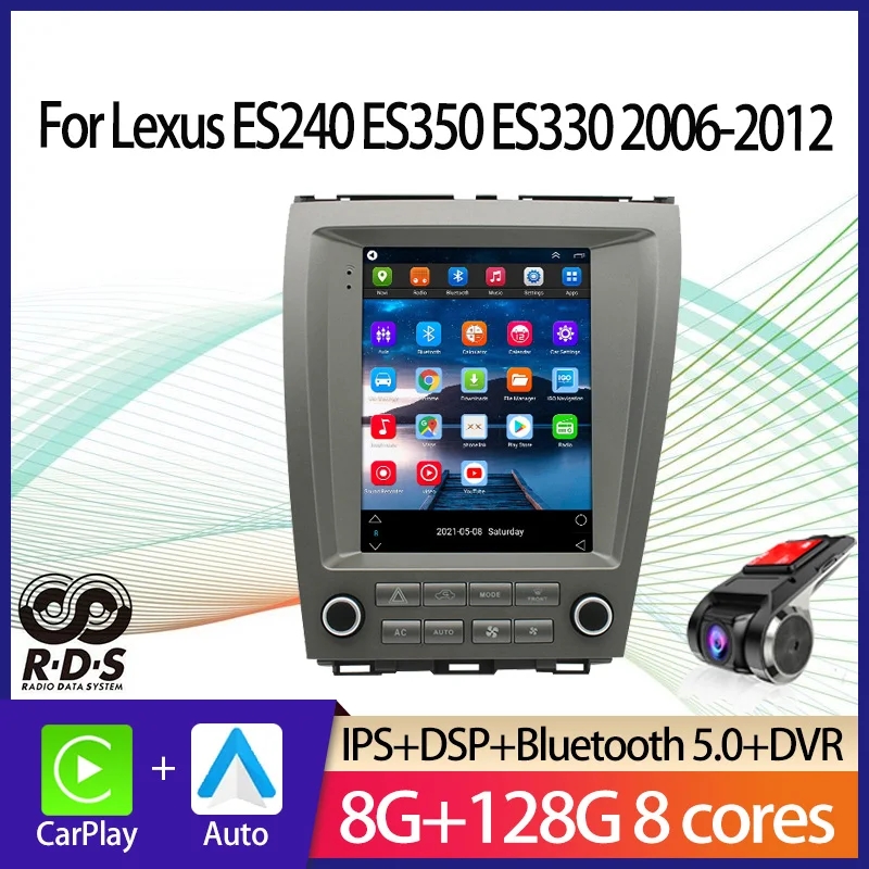 Android Auto Radio Stereo For Lexus ES240 ES350 ES330 2006-2012 Car GPS Navigation Multimedia Player with RDS BT Wifi 4G Carplay
Android Auto Radio Stereo For Lexus ES240 ES350 ES330 2006-2012 Car GPS Navigation Multimedia Player with RDS BT Wifi 4G Carplay