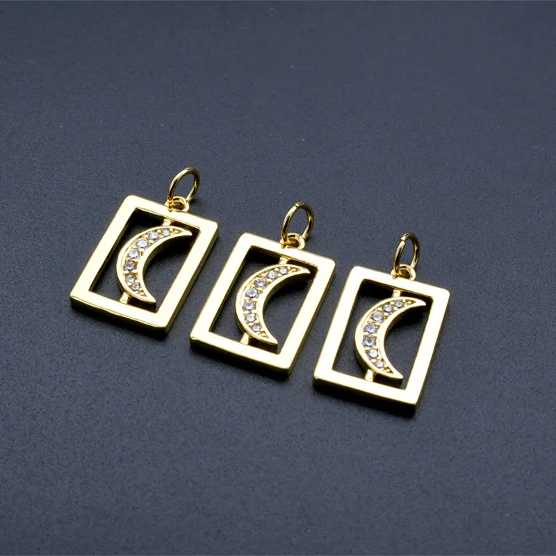 Роскошные женские ювелирные изделия, антивыцветающие Позолоченные фианиты, полые Луны, прямоугольные подвески для ожерелья «сделай сам»
Роскошные женские ювелирные изделия, антивыцветающие Позолоченные фианиты, полые Луны, прямоугольные подвески для ожерелья «сделай сам»