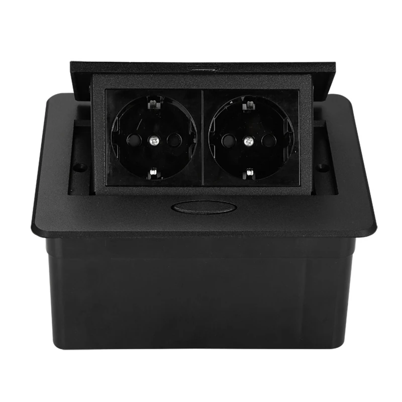 EU Standard Electric Outlet Connectivity Box for pop Up Desktop Socket with 2 Ou 
EU Standard Electric Outlet Connectivity Box for pop Up Desktop Socket with 2 Ou