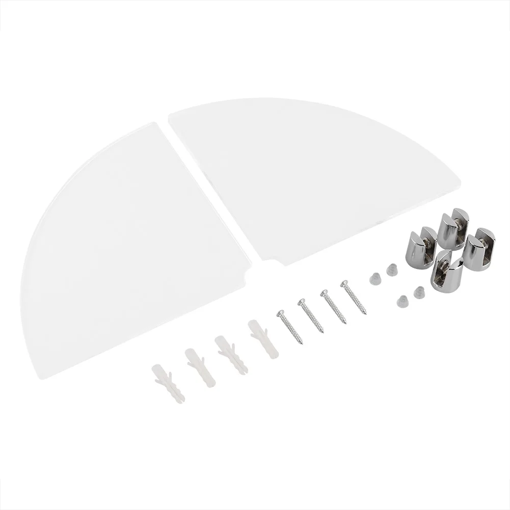 2 Pcs Acrylic Radial Corner Shelf Wall Mounted Floating Shelves Home Decor(Transparent)
2 Pcs Acrylic Radial Corner Shelf Wall Mounted Floating Shelves Home Decor(Transparent)