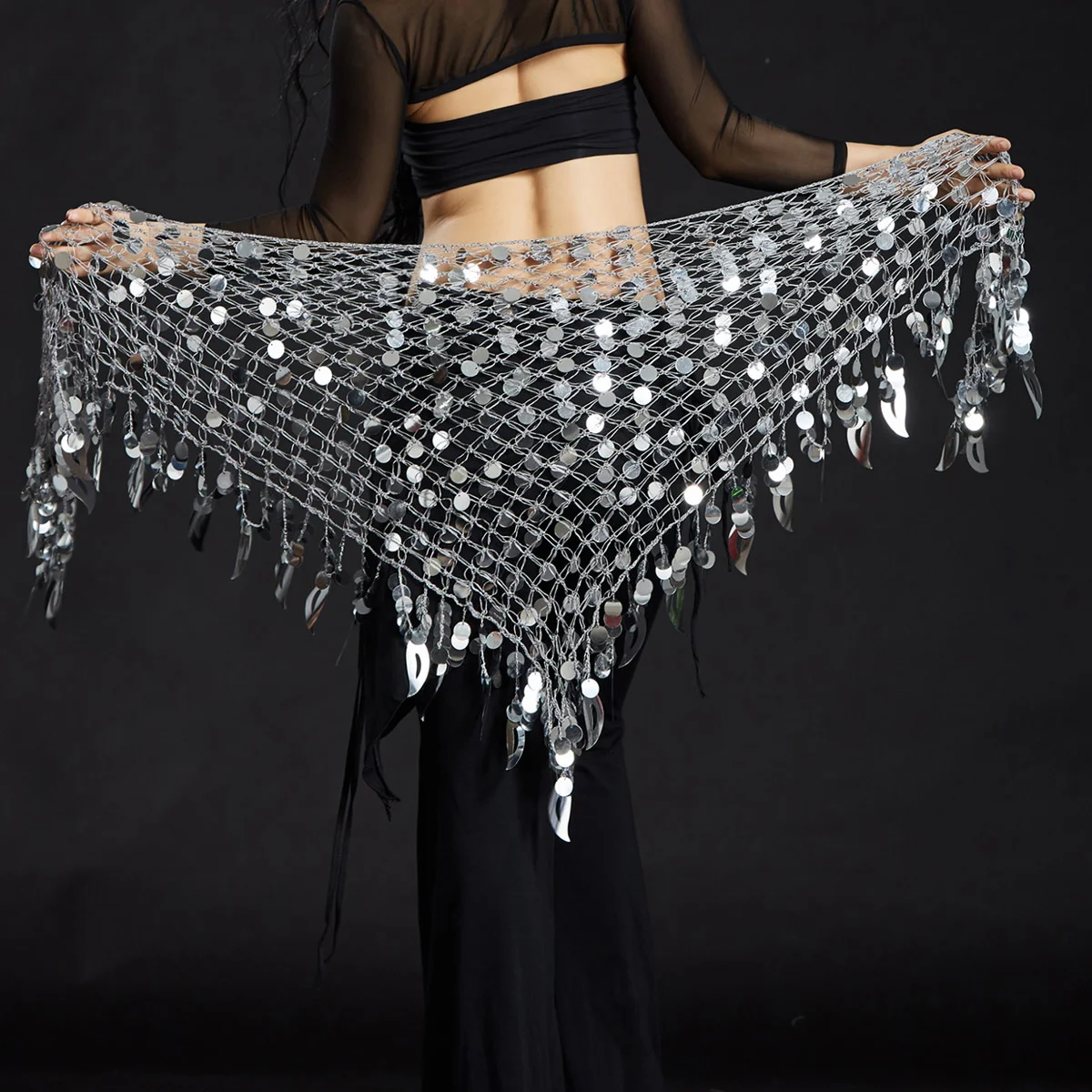 Belly Dance Costume Bling Sequine Hip Scarf Tribal Fringe Tassel Wrap Belt Solid Color Red Silver Golden
Belly Dance Costume Bling Sequine Hip Scarf Tribal Fringe Tassel Wrap Belt Solid Color Red Silver Golden