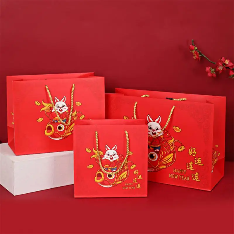 2023 Rabbit Year Gift Bag New Year Cute Cartoon Paper Bag Handbag Packaging Gift Bag Paper Bag Party Gift Box Gift Wrapping
2023 Rabbit Year Gift Bag New Year Cute Cartoon Paper Bag Handbag Packaging Gift Bag Paper Bag Party Gift Box Gift Wrapping